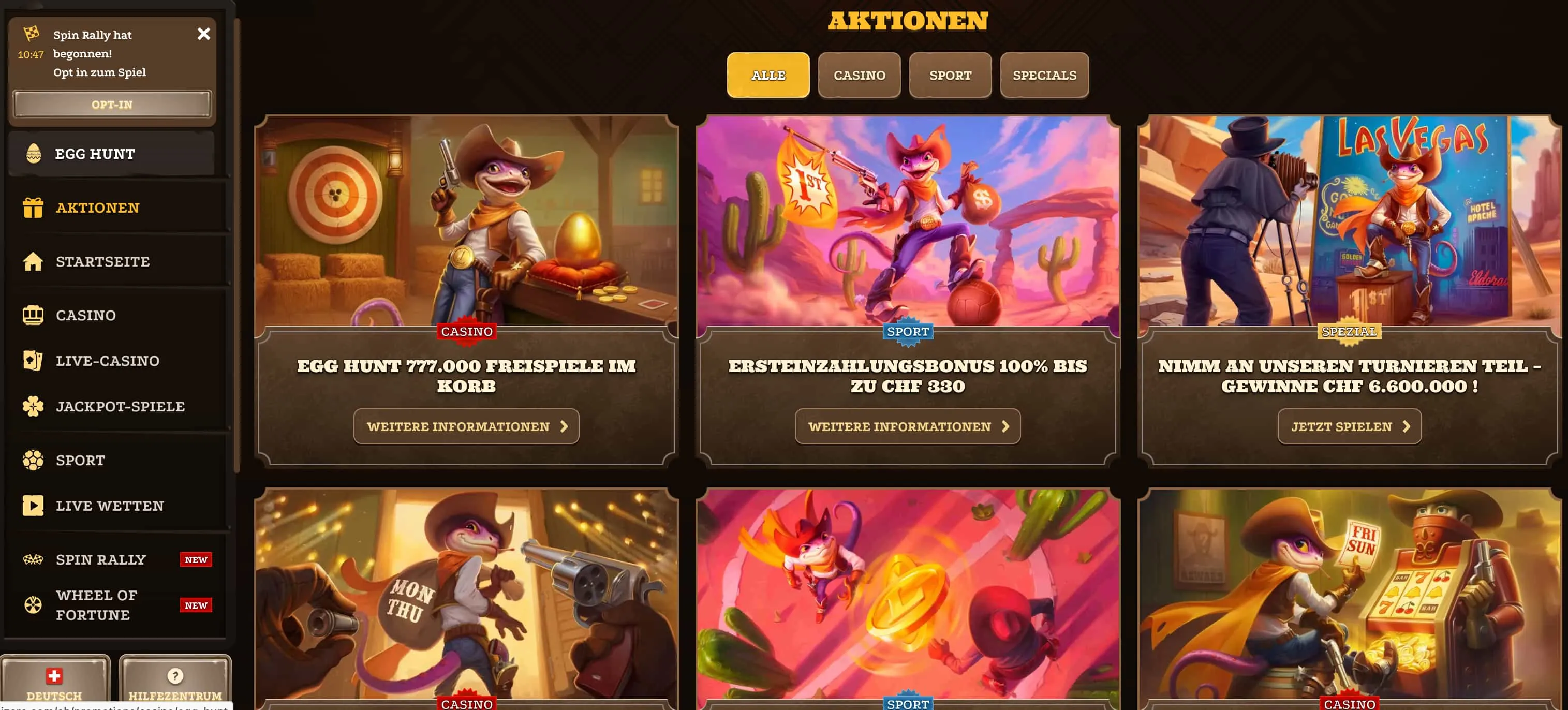 Lizaro Casino Registrierung: In drei Minuten startklar