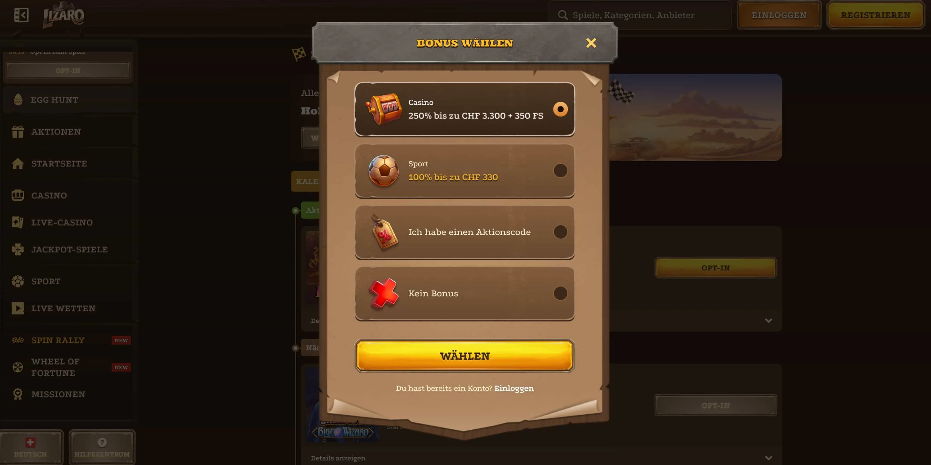 Was 8.000 Titel im Lizaro Casino bedeuten